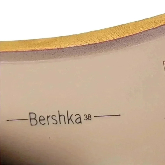 New Bershka Women's Open Toe Block Kitten Heels Dress Sandals Fall - Picture 9 of 11